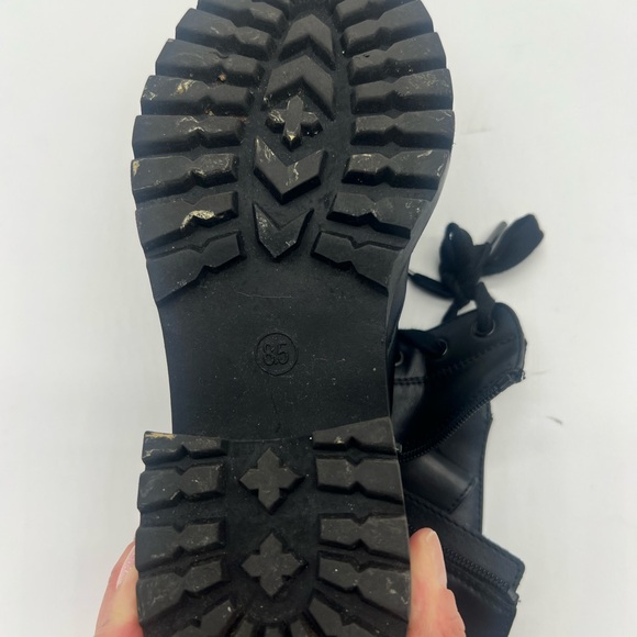 Universal Thread Black Combat Boots - Picture 7 of 8